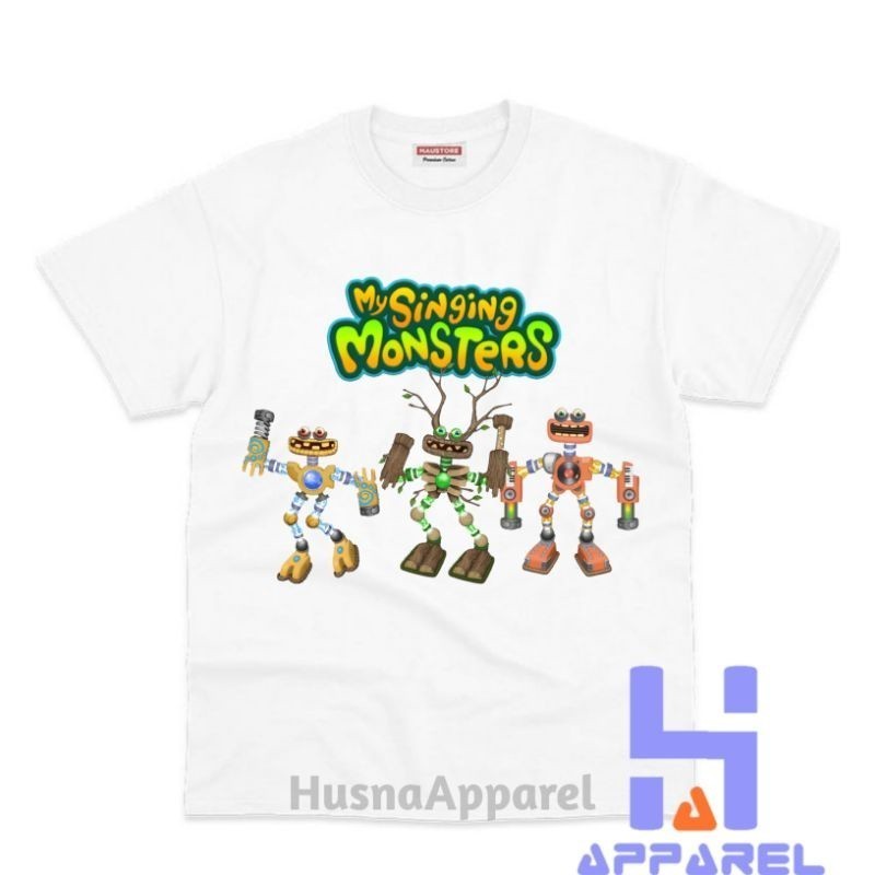 เสื้อยืด พิมพ์ลาย My SINGING MONSTERS WUBBOX สําหรับเด็ก .