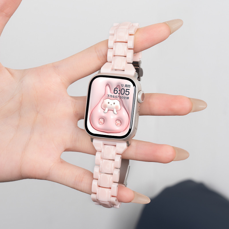 ผู้หญิงเรซิ่น Slim นาฬิกาสําหรับ Hcare Go 5 Wow 2 Smartwatch สร้อยข้อมือสายรัดข้อมือสําหรับ Hcare Go