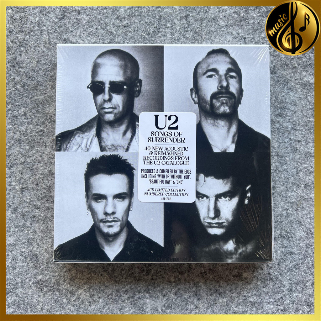 อัลบั้ม U2 Songs Of Surrender 4CD [ปิดผนึก] ใหม่เอี่ยม