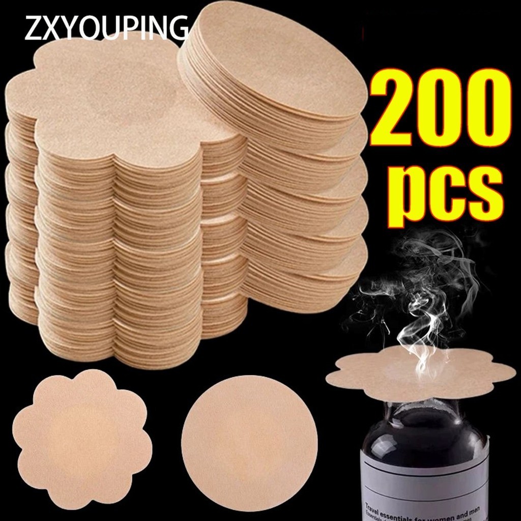 Zxyouping 200ชิ้นผู้หญิงจุกนมสติกเกอร์ที่มองไม่เห็นSelf-AdhesiveหัวนมฝาครอบAnti Bumpจุกนมแพทช์ทิ้งกันน้ําจุกนมเทปแผ่น