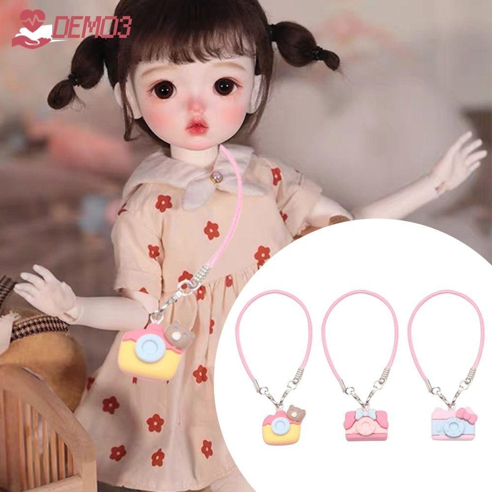 [DEMO3] กล้องของเล่นตุ๊กตา,กล้องจําลองมินิพลาสติกทํามือ,มินิ DIY ของขวัญของเล่นตุ๊กตา DIY 1/6 ตุ๊กตา/1/11 OB11 ตุ๊กตา