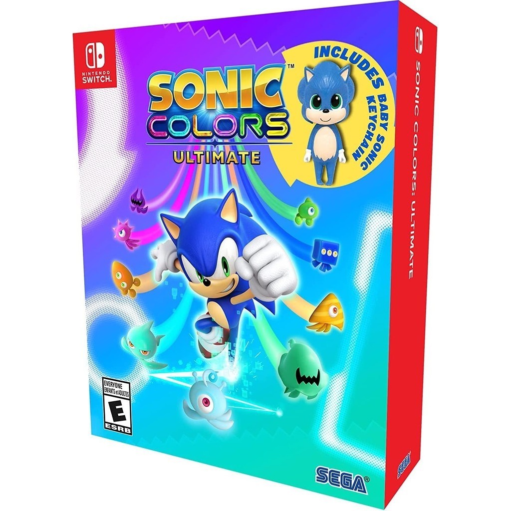 แผ่นเกม Nintendo Switch 🎮 Sonic Colors Ultimate | ชุด Box มือ1 🆕 | Zone1 US (ภาษา Eng) |