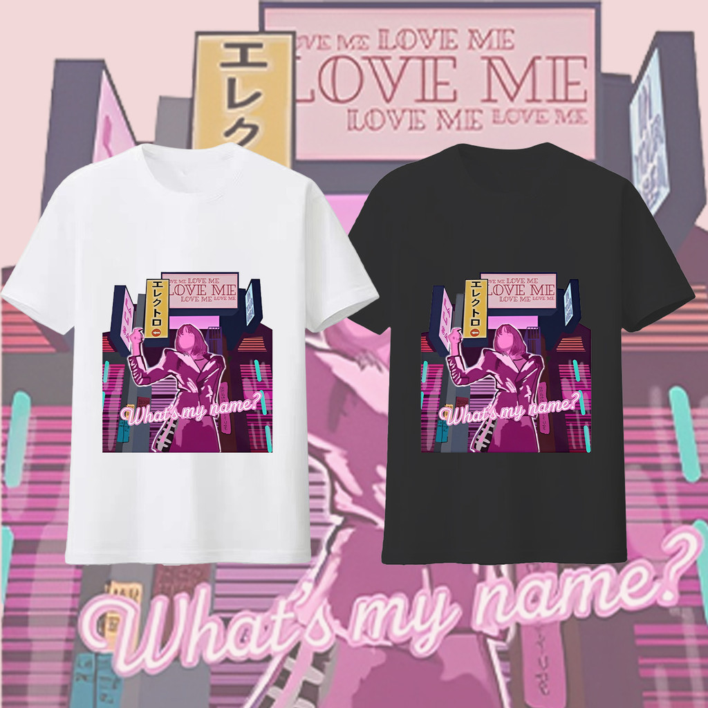 【HOT】Lisa Rockstar เพลงใหม่เสื้อยืด เสื้อยืด Lisa Blackpink Lalisa เสื้อยืดคอกลมแขนสั้น.