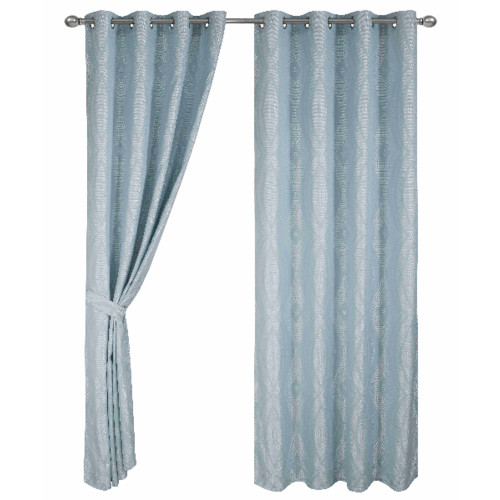 GlobalHouse Davinci ผ้าม่านหน้าต่าง  150x160ซม.  Ligte สีฟ้า สินค้าของแท้คุณภาพดี