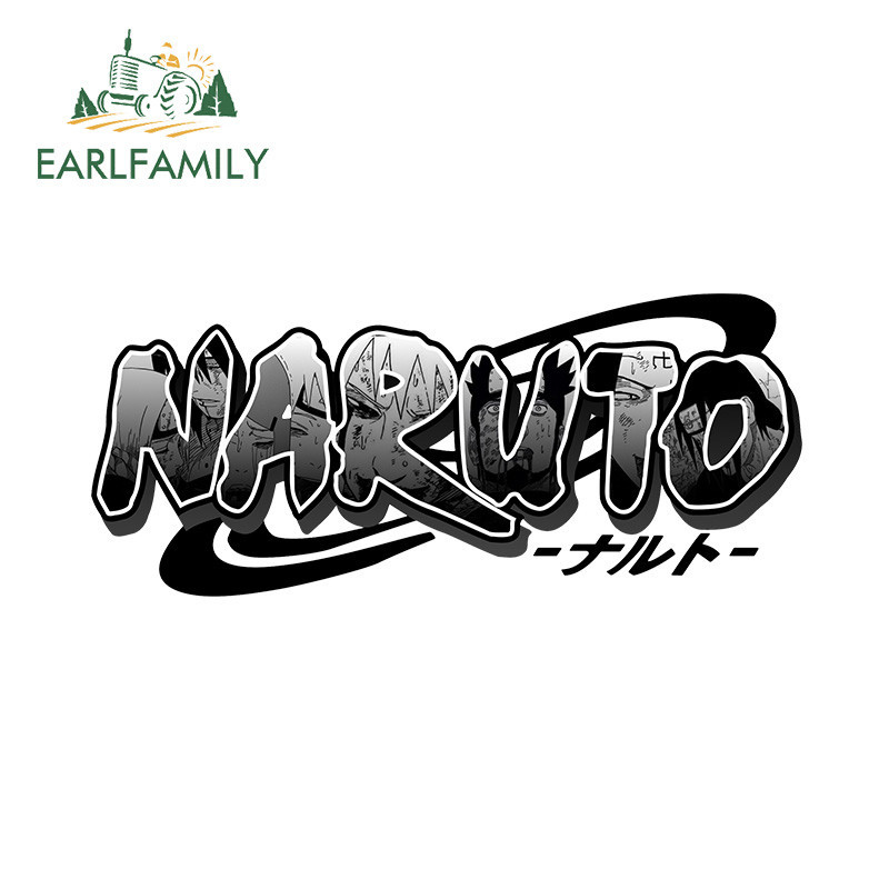 EARLFAMILY 13 ซม.Narutoรถสติกเกอร์กันชนDecalไวนิลวัสดุGraffitiบุคลิกภาพเครื่องปรับอากาศOcclusion Scratchตกแต่ง