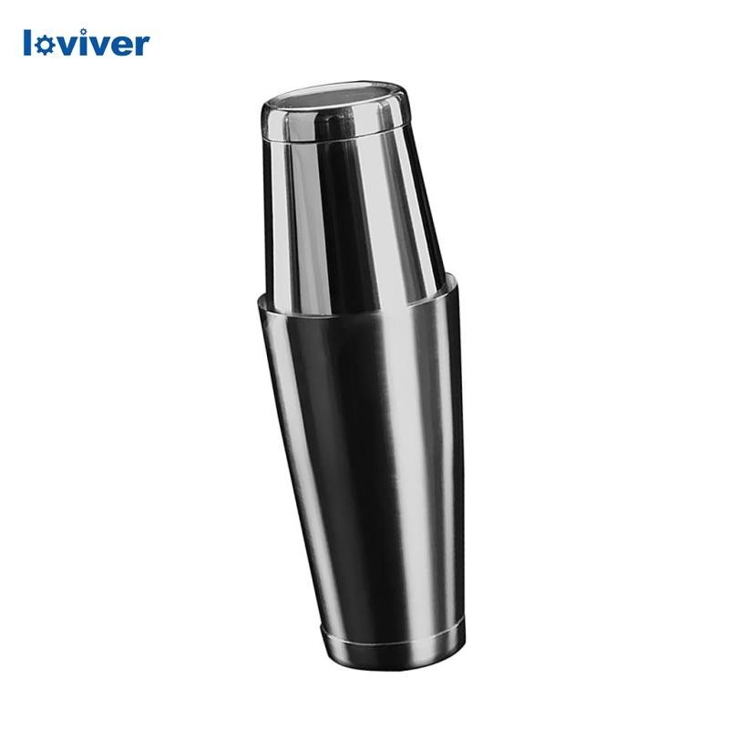 [Loviver] กระป๋องและเชคเกอร์สแตนเลส 800ml & 500ml
