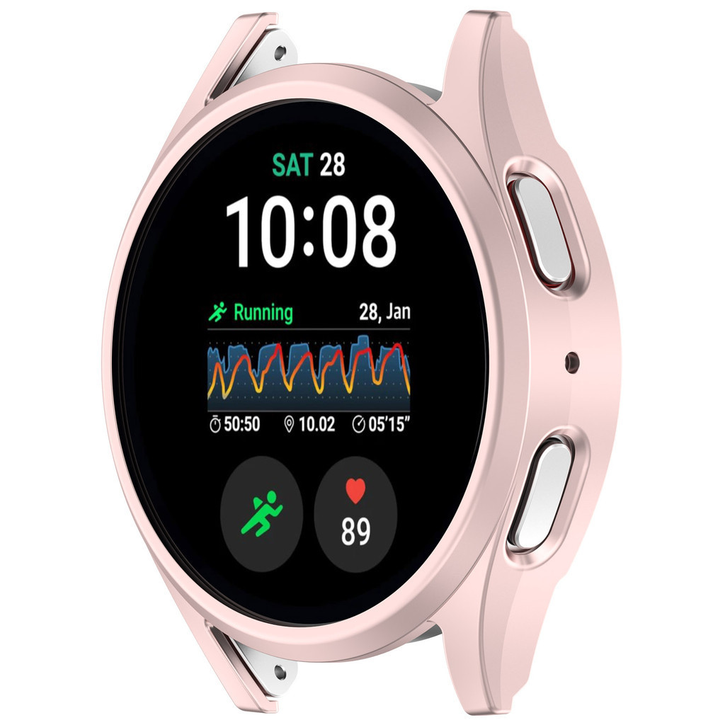 Hollow PC Hard สําหรับ Samsung Galaxy Watch 7 40 มม.44 มม.ฝาครอบป้องกันเปลี่ยนกรอบ Shell กันชนกันกระแทก