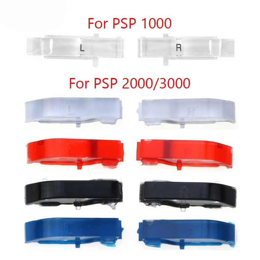 1 ชุด LR ปุ่มเปลี่ยนกุญแจสําหรับ PSP 1000 2000 3000 ซ้ายขวา LR ปุ่มทริกเกอร์สําหรับ PSP1000 PSP2000 PSP3000 คอนโซล