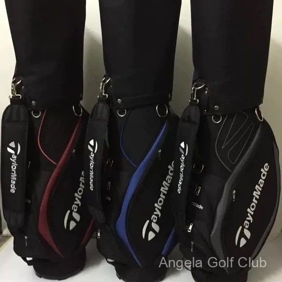 พร้อมส่ง [TaylorMade] กระเป๋ากอล์ฟ Golf BAG high-end กันน้ำ PU กระเป๋าผ้าน้ำหนักเบาสำหรับทั้งชายและหญิง qb2470กระเป๋าไม้กอล์ฟมาตรฐาน dc9a