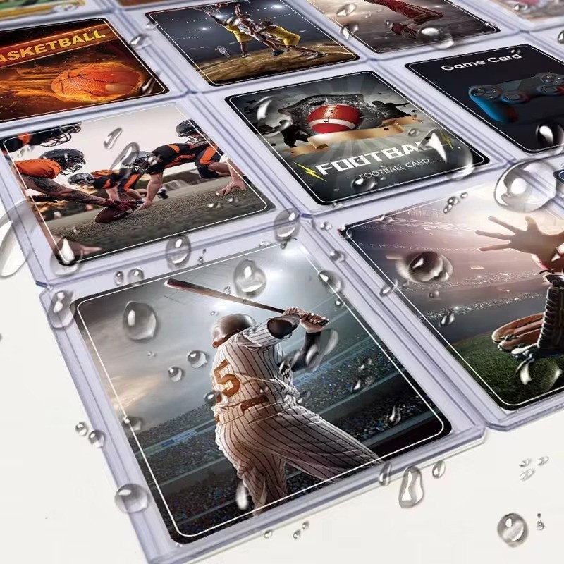 10/30/50ชิ้นพีวีซีการ์ดแขนป้องกัน-กันน้ําไอดอลภาพการ์ดเกมปก - รูปที่ 5