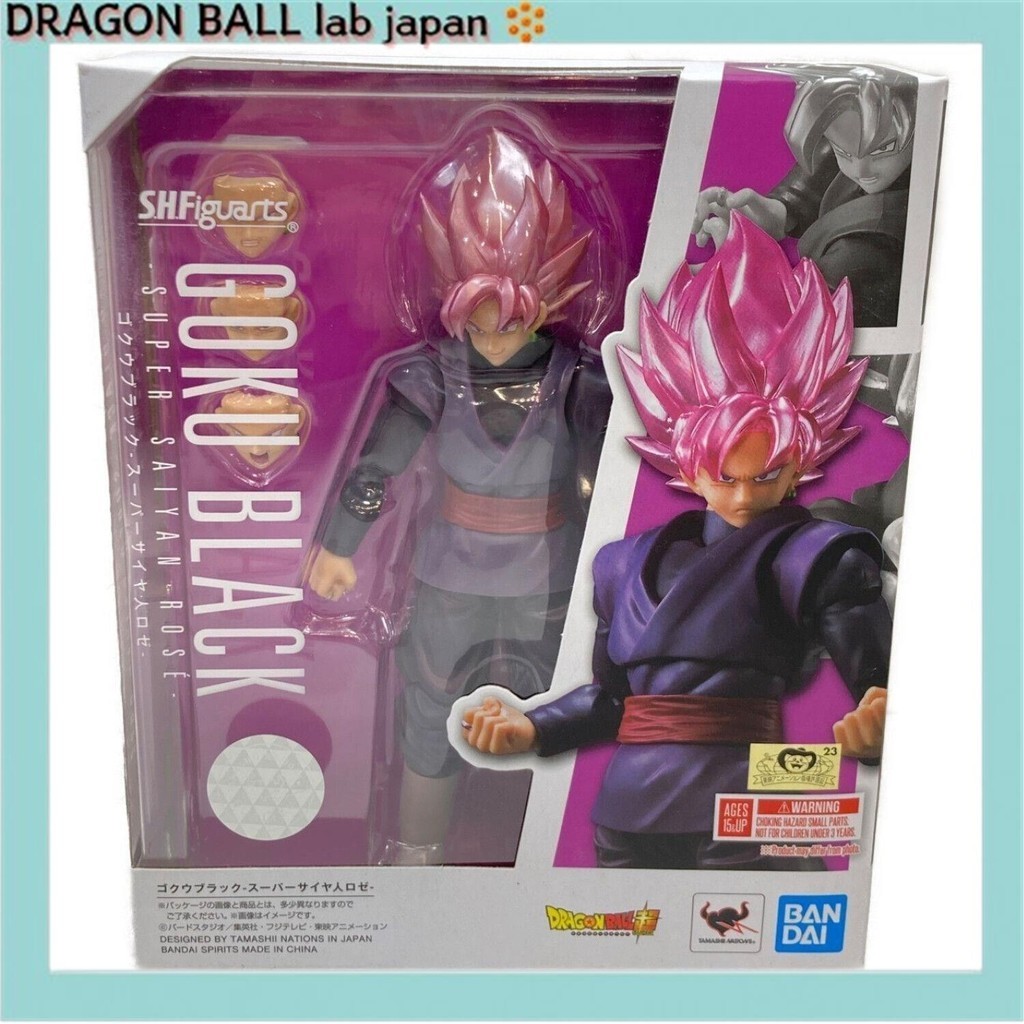 [ส่งตรงจากญี่ปุ่น] BANDAI Dragon Ball Figure Goku Black-Super-Saiyan Rose- S.H.Figuarts