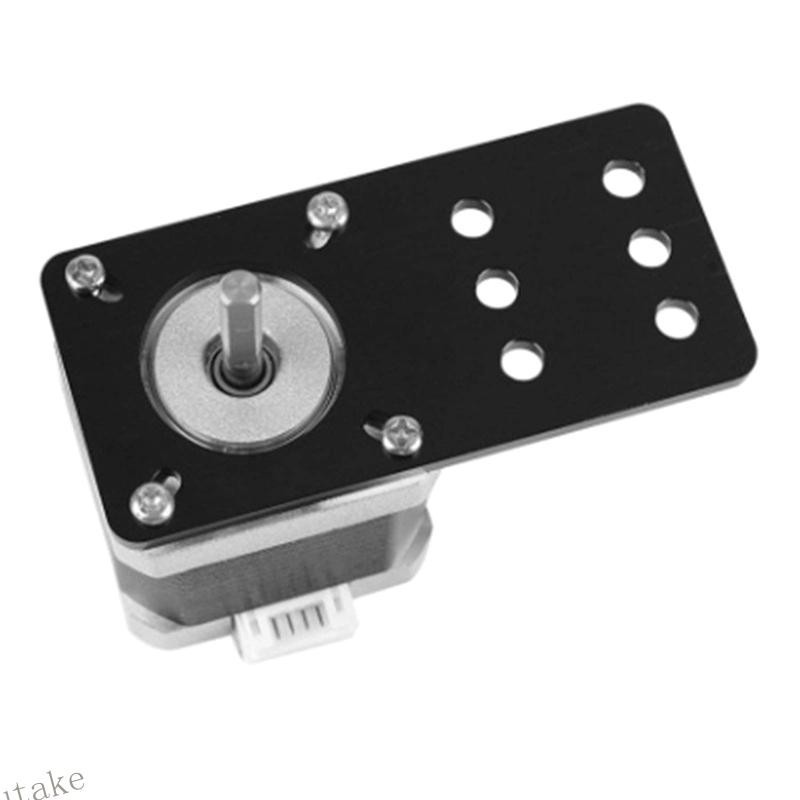 Uki NEMA17 Stepper Motor Mount Plate 3D เครื่องพิมพ์อลูมิเนียม Stepper สําหรับ NEMA 17 Stepper Motor