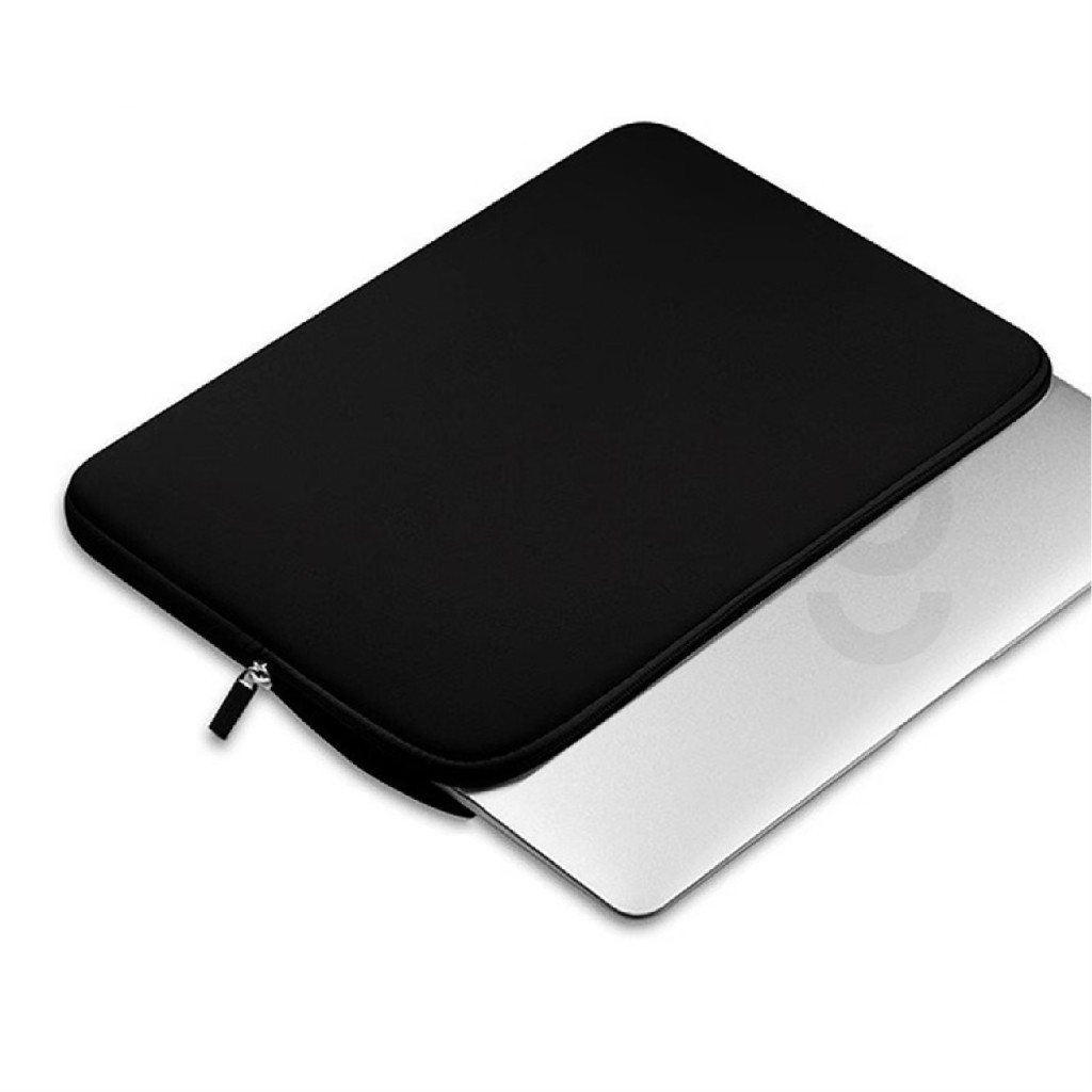 ซองใส่ laptop ขนาด 13 นิ้ว สีดำ Softcase for notebook 13 inch   ( Black ) BAG028 BAG031 สินค้าพร้อมส่ง DoubleBBB