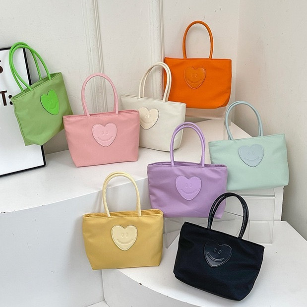 Lucky girl555 กระเป๋าถือสะพายไหล่ผู้หญิง สไตล์วินเทจคลาสสิค สไตล์เกาหลี แฟชั่นมา น่ารักKK286