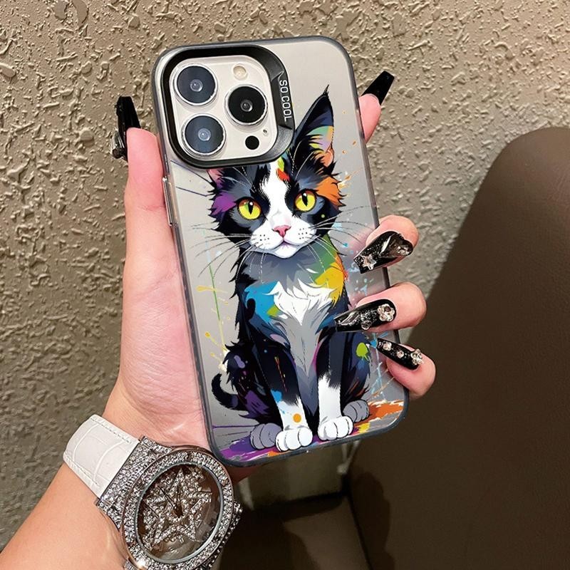 อินเทรนด์ Tiger Kitty Cat สําหรับ VIVO V27 V29 Pro V30 Lite V20 V21E Y02 Y91C Y93 Y91 Y95 V23 V23E 4