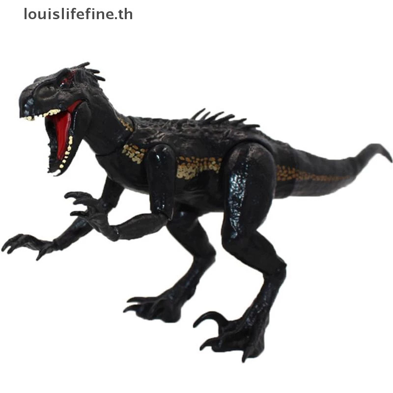 Louislifefine Jurassic World Park Indoraptor Velociraptor Active Dinosaurs Action Figure ของเล่นใหม่