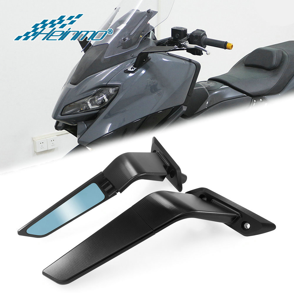 สําหรับ Yamaha Tmax560 กระจกมองหลังด้านข้าง Tech Max Wind Wing กระจกมองหลัง