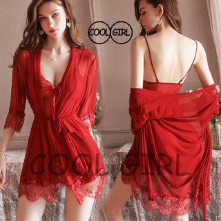 🖤girl🖤เดรสลูกไม้ ชุดซีทรูเซ็กซี่ นุ่ม ระบายอากาศได้ดี มีหลาย…