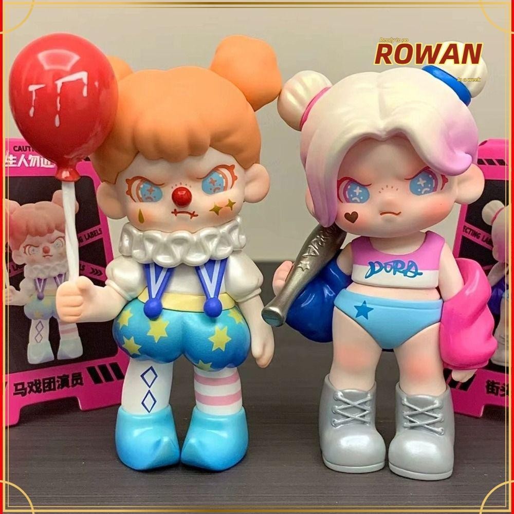 Rowans อะนิเมะการ์ตูนรูป, TNTSPACE 3rd Generation MOLLY Labubu CRYBABY DORA กล่อง, Kawaii น่ารัก POPMART Pop Bean กล่องของเล่นเด็ก