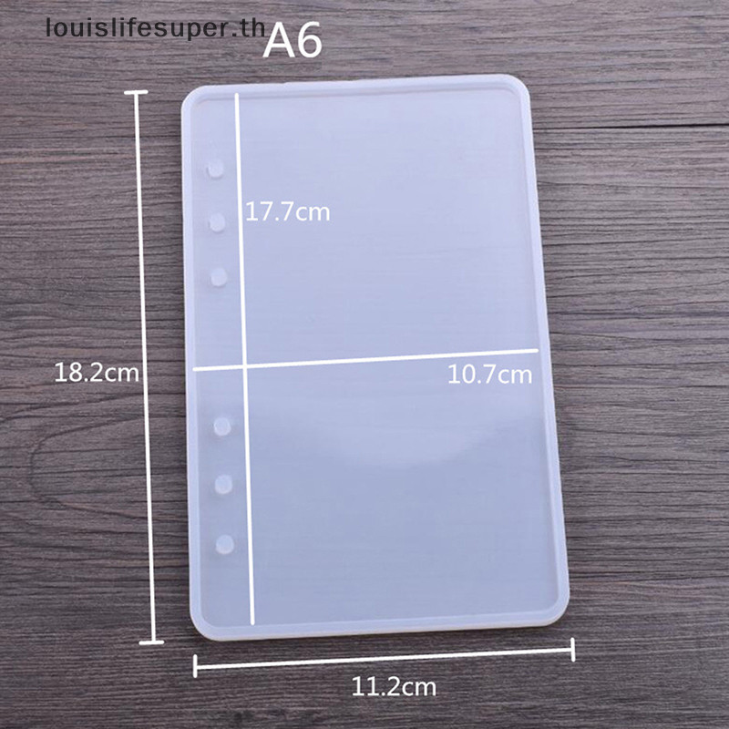 Lls A7/A6/A5 รูปโน้ตบุ๊คแม่พิมพ์ซิลิโคน DIY เรซิ่นหนังสือ Mould คริสตัลอีพ็อกซี่แม่พิมพ์ร้อน