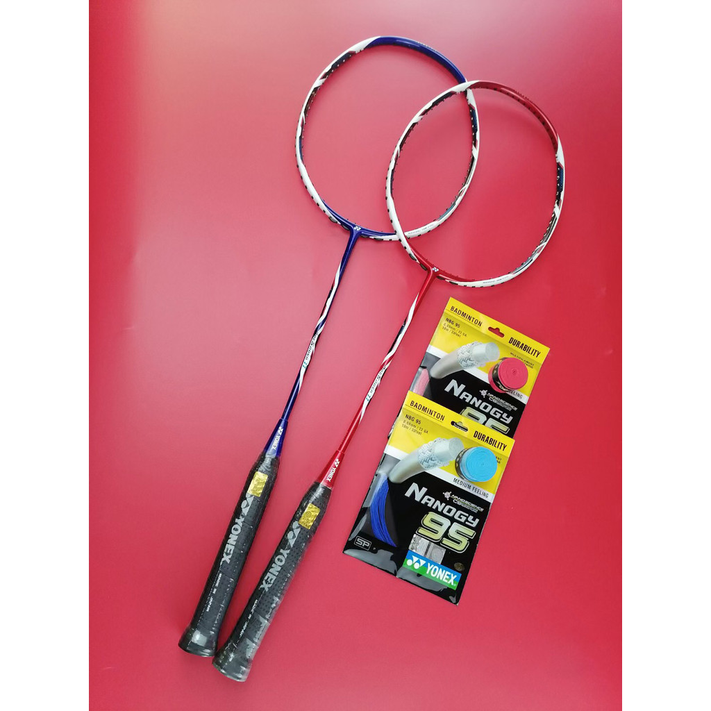 【จัดส่งในวันเดียวกัน】YONEX ไม้แบดมินตัน ARCSABER 11 Red ไม้แบดมินตันพิเศษสำหรับเกมญี่ปุ่น ARCSABER 1