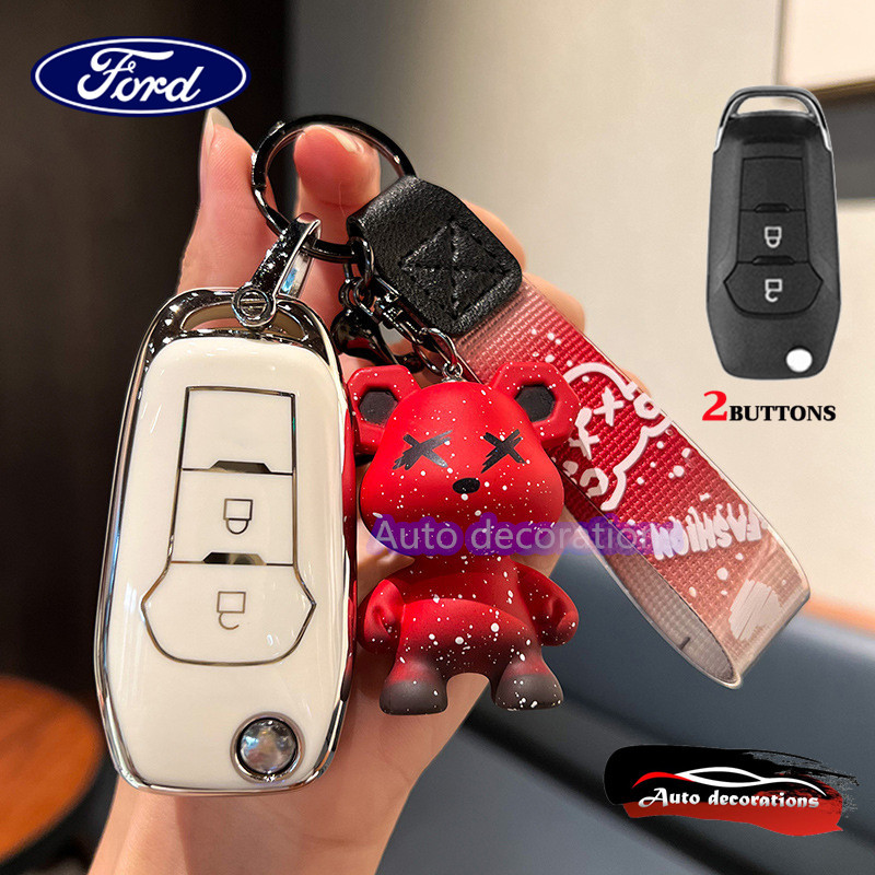 Ford ranger xls ranger wildtrak EVEREST เคสกุญแจรถ ranger xlt ปลอกกุญแจ
