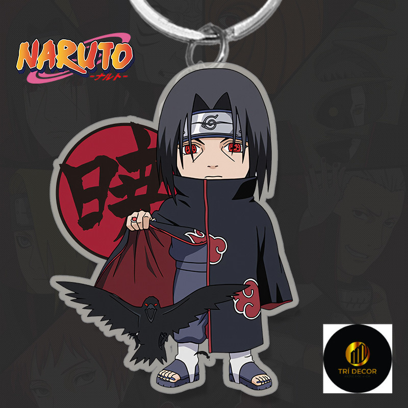 Naruto เกมมือถืออุปกรณ์ต่อพ่วงพวงกุญแจองค์กร Akatsuki Itachi Obito ราศีพิจิก Tiandao การ์ตูนเกมการเรียนรู้จี้ Ch