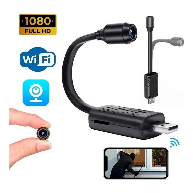 กล้องจิ๋ว Usb Wifi Recording Audio Premium Discreet ใหม่คุณภาพดีเยี่ยม