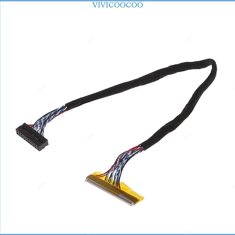 Vivi Universal FIX 30 Pin 1ch 6bit LVDS สาย 26 ซม.สําหรับ 14 1-15 6 นิ้วแผง LCD