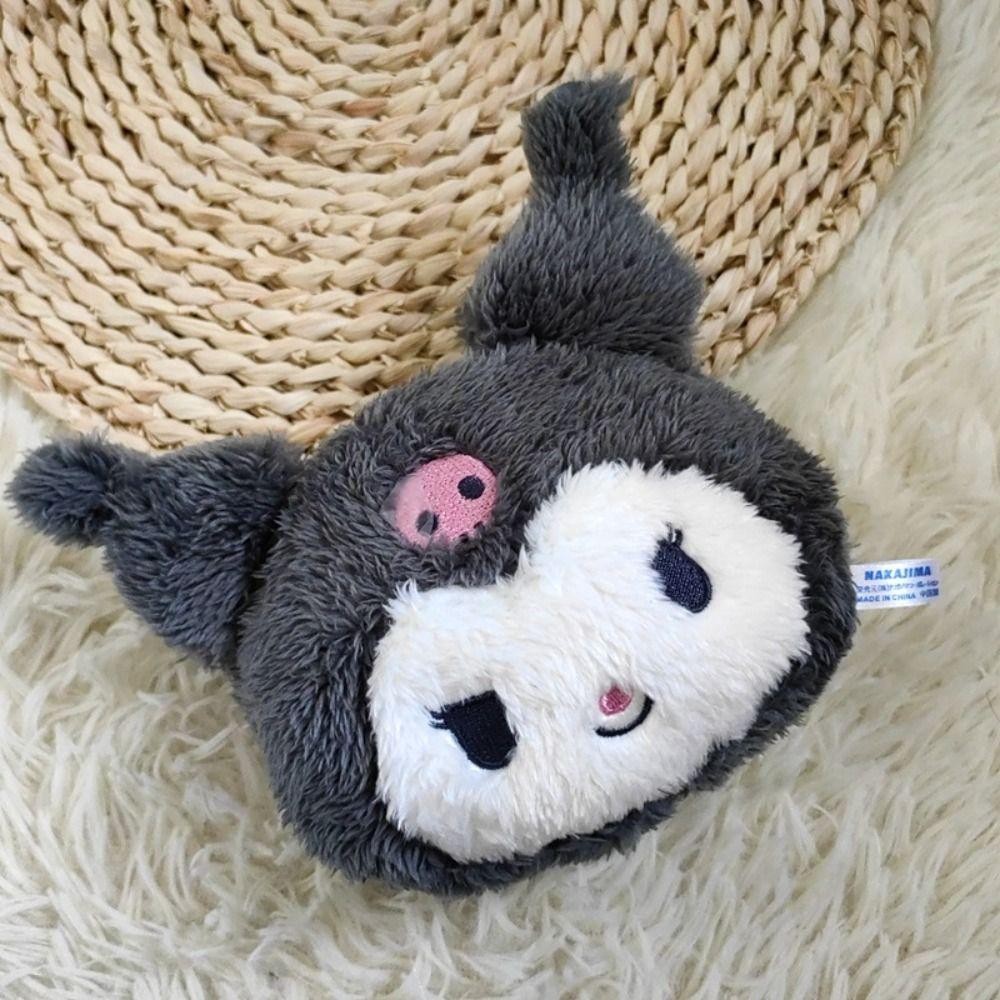 Sevenhome3e กระเป๋าใส่เหรียญตุ๊กตาการ์ตูน, กระเป๋าใส่เหรียญ Kuromi Pompompurin Cinnamoroll, น่ารัก Melody กระเป๋าสตางค์ใบเล็ก Charm กระเป๋าจี้หญิง