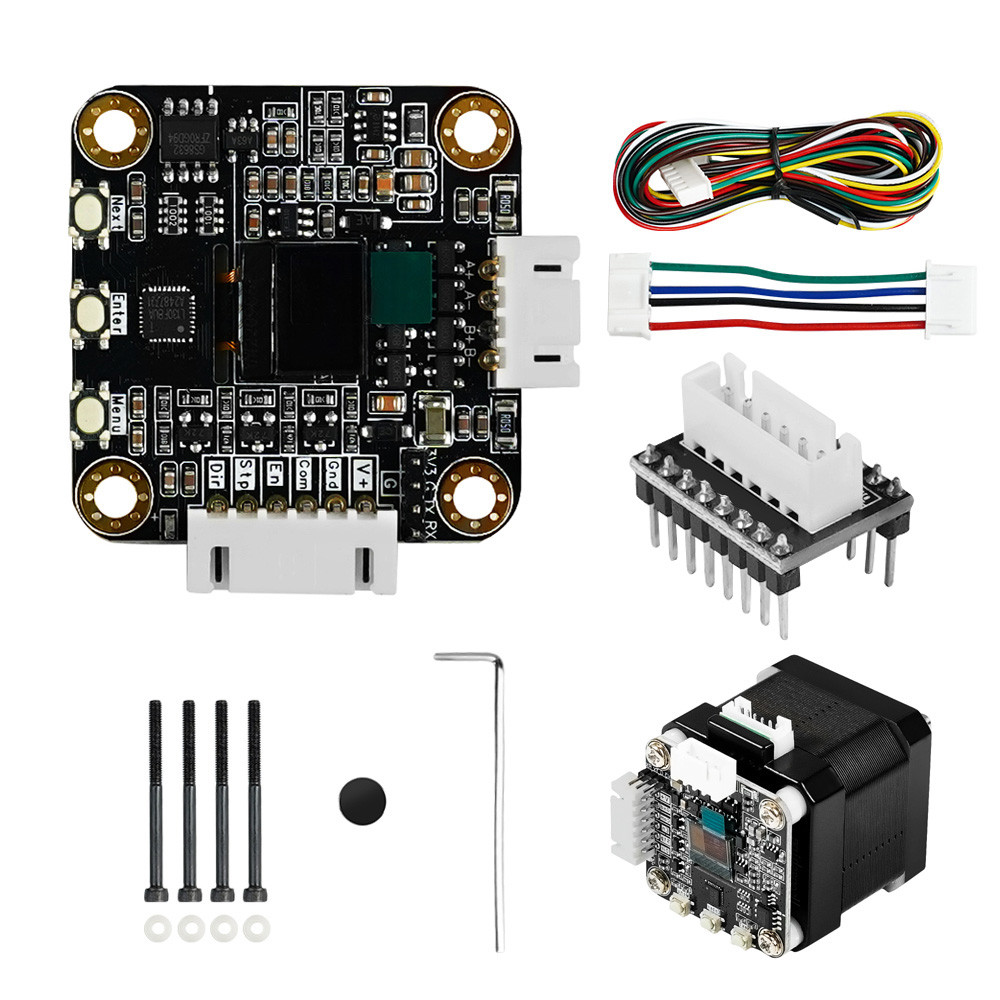 Servo42c PCBA Servo ปิด Loop Stepper Motor Controller Nema17 Stepper Part STM32 ปิด Loop Board servo