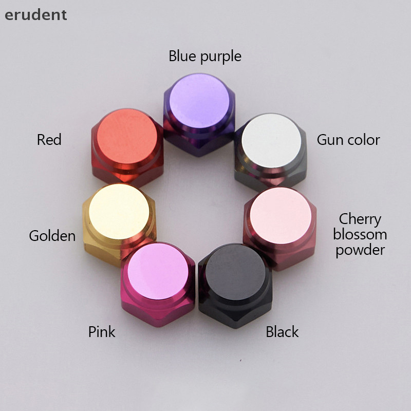 Erudent Multi-Color Aluminium Alloy Handle Nuts สําหรับ Baitcasg และ Drum Reels - Universal Fishing Reel Knob Nuts ใหม่