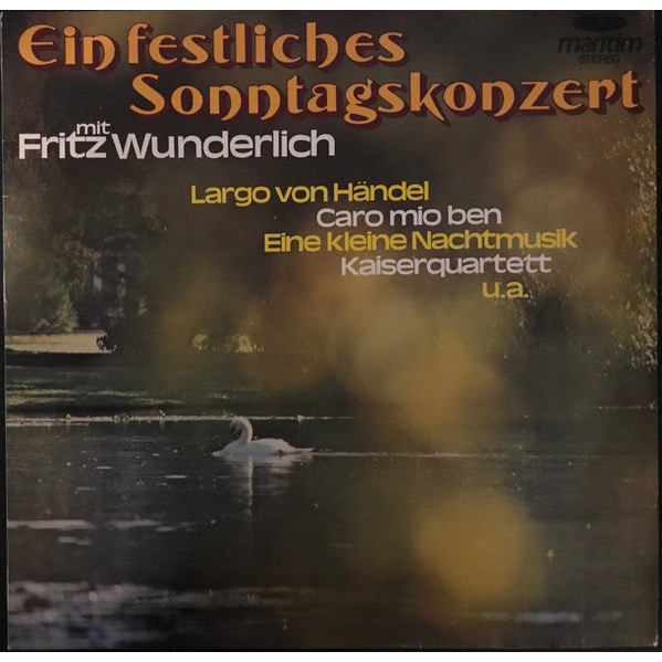 Fritz Wunderlich - Ein Festliches Sonntagskonzert (Vinyl) (VG+)