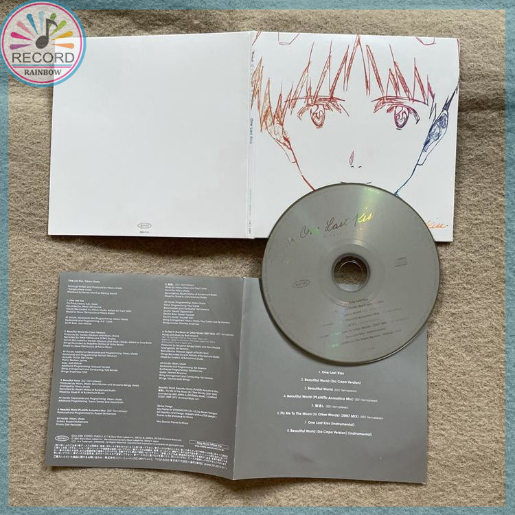 Utada Hikaru One Last Kiss Neon Genesis Evangelion CD รูปที่ 4