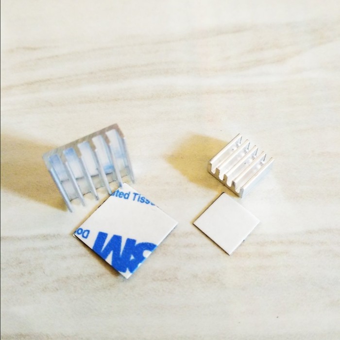 ES99 Raspberry Pi 3 Heatsink Set + เทปความร้อน 4 ชิ้น Heat Sink Cooler