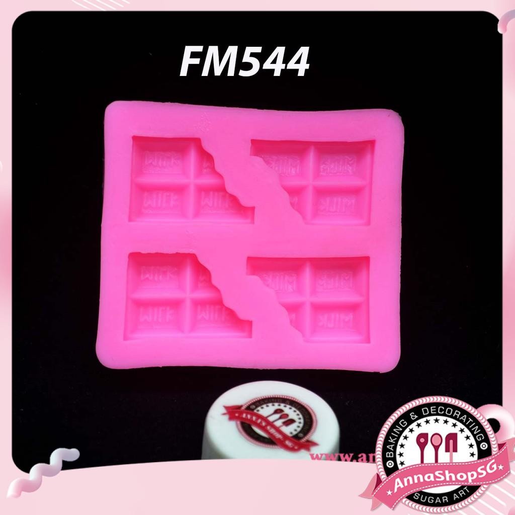 FM544 FLAT CHOCOLA MOLD