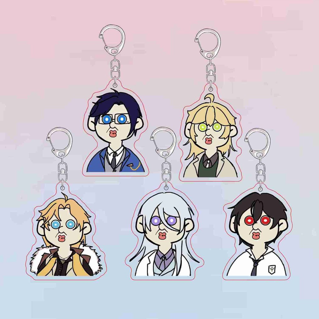 The Painted Traveler Bangbang Series ในเวลาและอวกาศ Rorschach Ye Xuan Lu Chen Ain Silan จี้กระเป๋านั