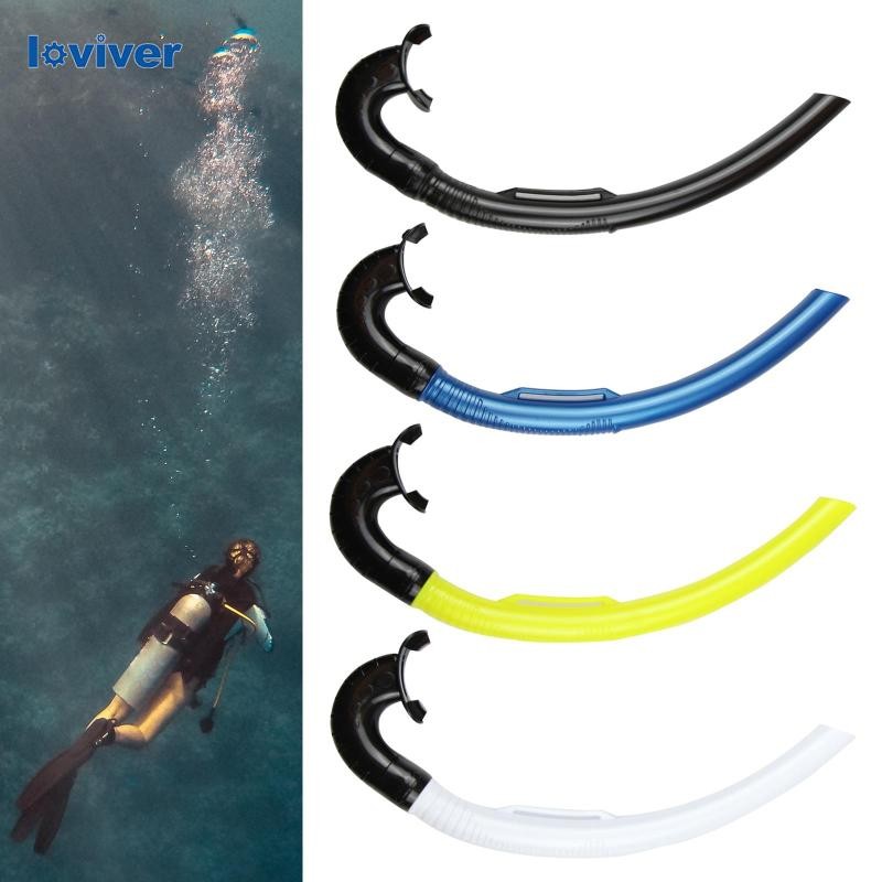 [Loviver] ดําน้ํา Snorkel หลอดหายใจเปียกเต็มว่ายน้ําหายใจหายใจสําหรับ