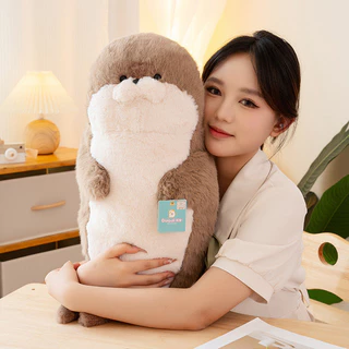 ตุ๊กตานาก ตุ๊กตาแมวน้ำ ตุ๊กตาน่ารัก ตุ๊กตานากนุ่มพิเศษ นุ่มและน่ารัก ของขวัญวันเกิด ขนาดใหญ่ 70 CM