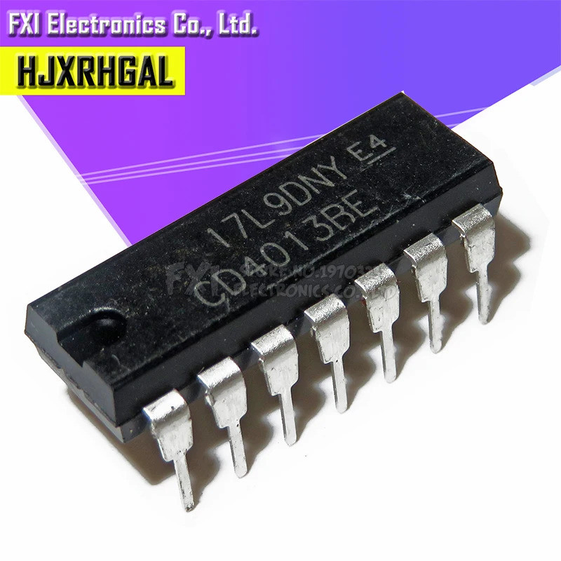 100 ชิ้น CD4013BE CD4013 DIP14 DIP