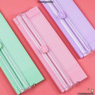 ตัดกระดาษ ROSE|ตัดภาพขนาดเล็กแบบพกพา|เครื่องตัดกระดาษสมุดภาพ…