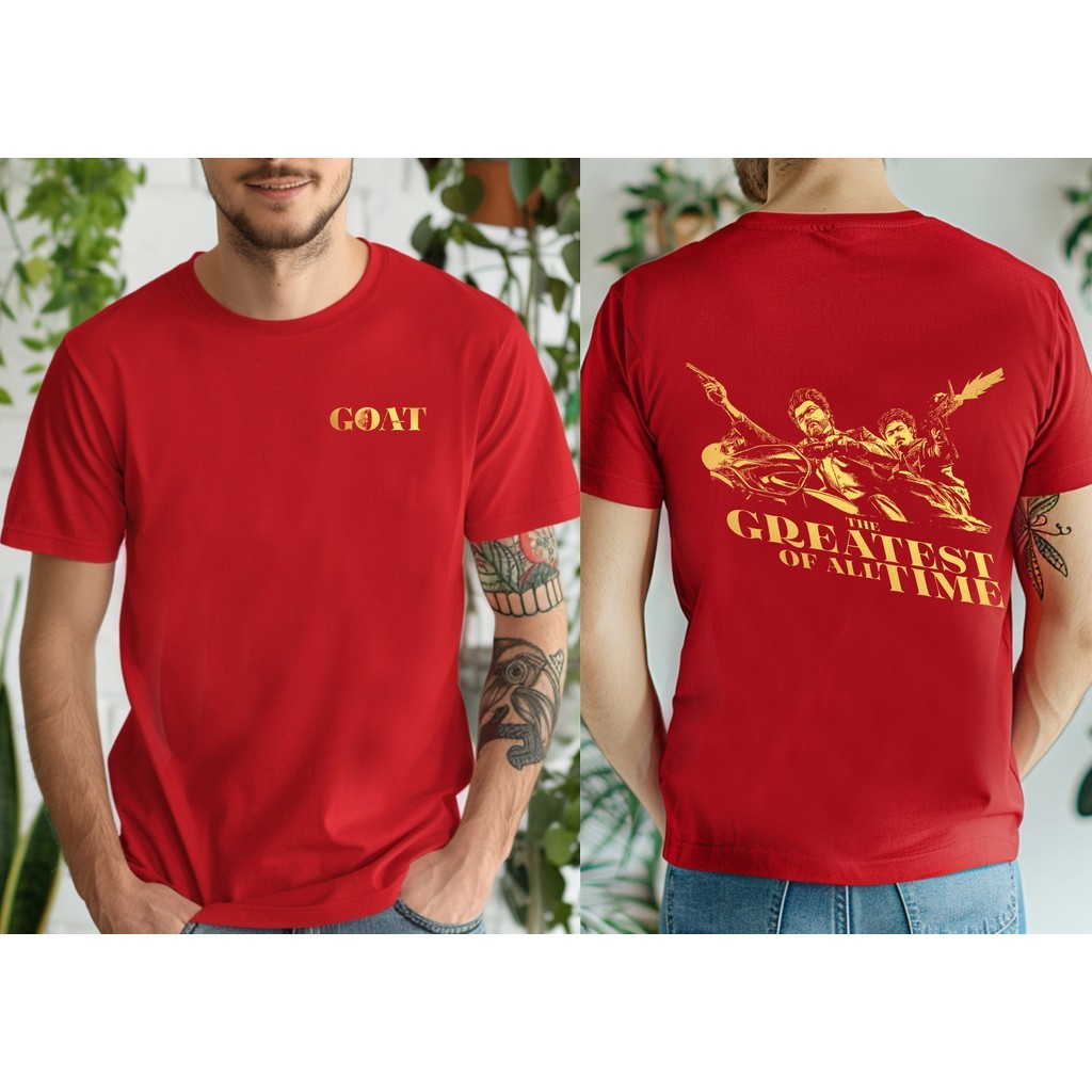 ❤️Movie GOAT Print | The Greatest of all Time |ORDER NOW แขนสั้นขายร้อนล่าสุด
แฟชั่นอินเทรนด์
ผ้าฝ้า