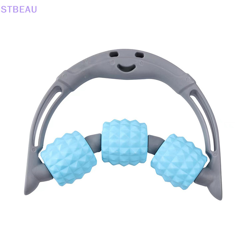 [cxSTBEAU] มือถือนวดล้อนวดลูกลูกกลิ้งนวดคอแขนบรรเทาอาการปวด  MME