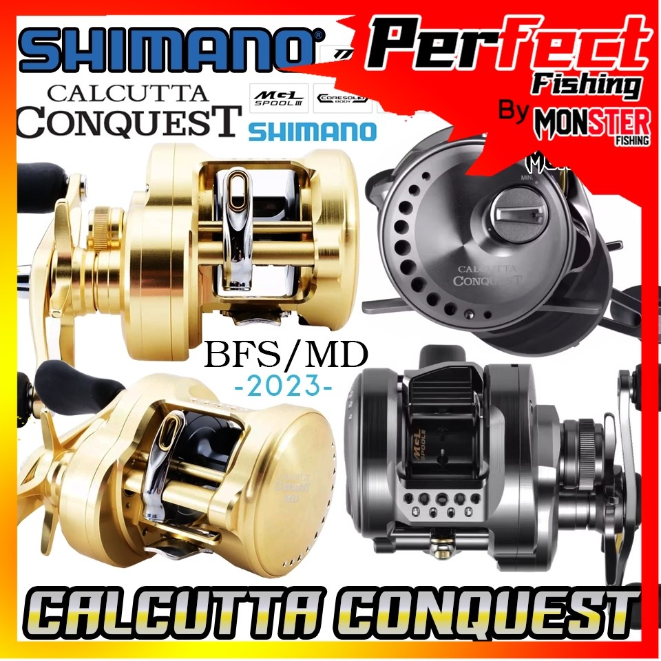 รอกเบท ชิมาโน่ SHIMANO CALCUTTA CONQUEST BFS/MD ปี 2023
