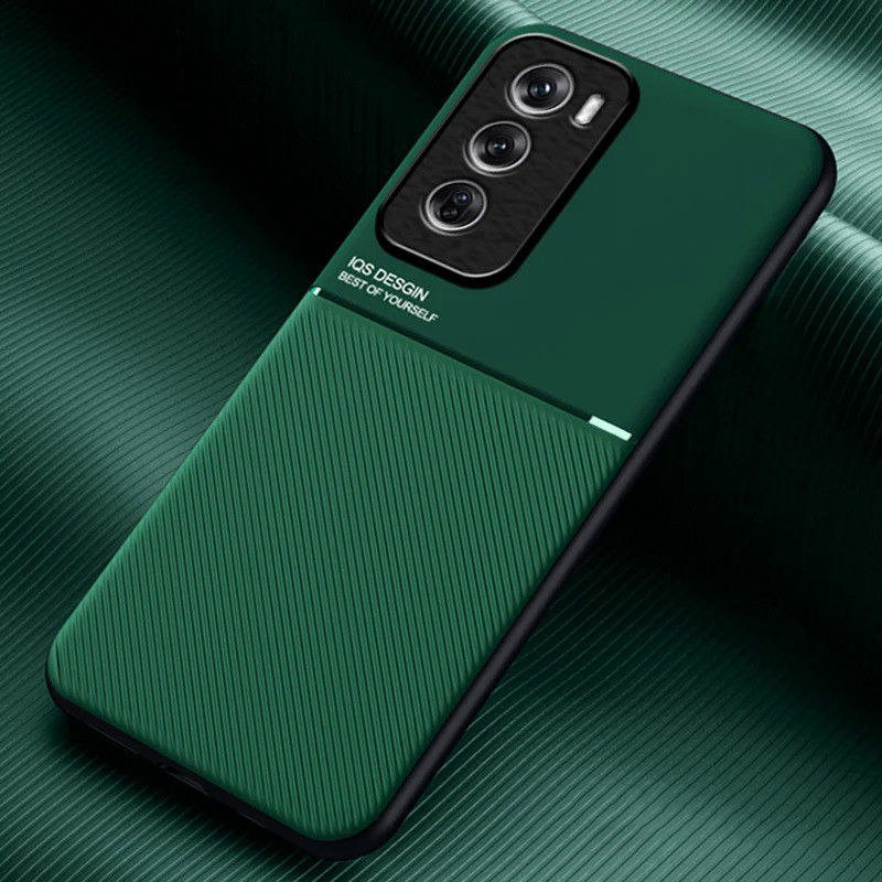 แม่เหล็ก PU หนังสําหรับ OPPO Reno 12 Pro ปกหลังซิลิโคนป้องกันเต็มรูปแบบเคสโทรศัพท์สําหรับ OPPO Reno 12 5G Reno12 Pro