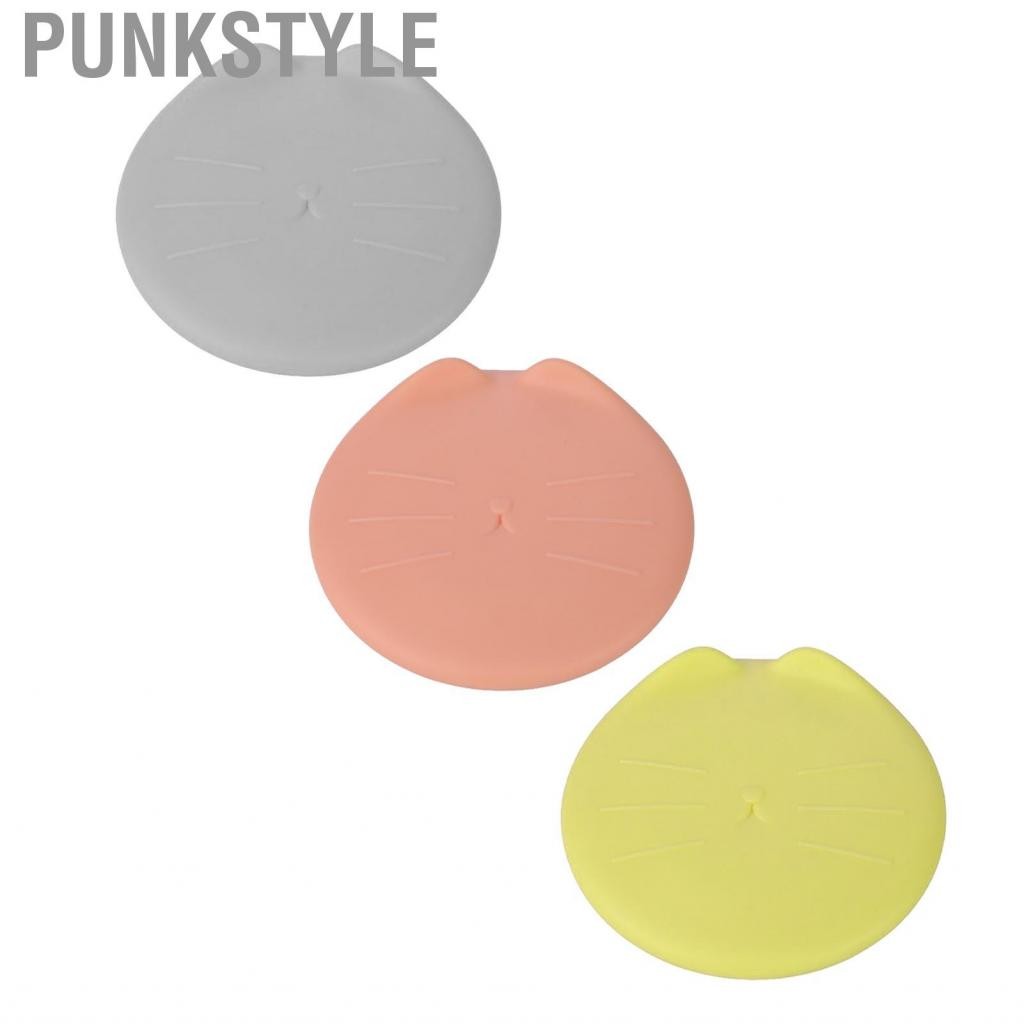 Punkstyle อาหารสัตว์เลี้ยงสามารถฝาปิดได้อย่างปลอดภัยฝาครอบป้องกันการรั่ว TPR สำหรับการจัดเก็บ