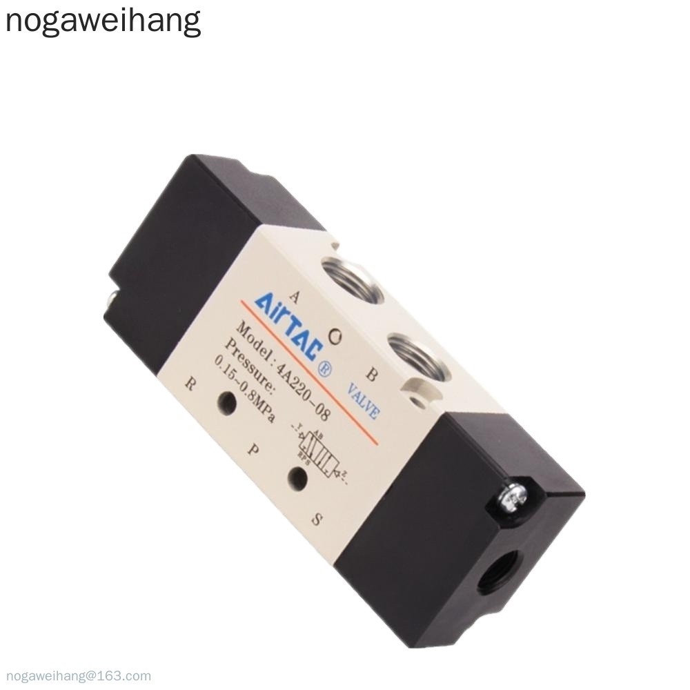 Airtac วาล์วควบคุมอากาศ 4A110-06 4A120-06 4A210-08 4A220-08 4A210-06 4A220-6