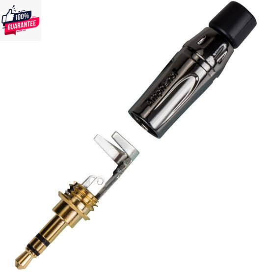 สั่งปุ๊ ส่งปั๊ Amphenol KS3PC-AU ปลั๊กไมค์ 3.5 มม. K-Series Stereo Chrome Finish Gold Plate Contact 