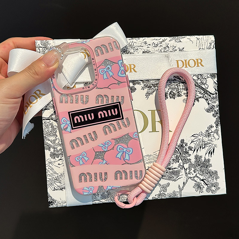 Imd แฟชั่นสีชมพูแฟชั่นแบรนด์ธุรกิจที่ถอดออกได้ lanyard เคสโทรศัพท์สําหรับ iphone 16 15 14 13 12 11 ProMax pro รวมทุกอย่าง Soft case 16promax โทรศัพท์