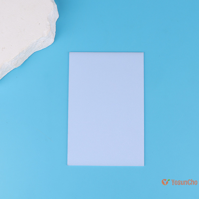 Yosunchoker] แผ่นกระจายอะคริลิค 1 ชิ้นความหนาพลาสติกไฟ Led Milky Translucent Blanks Plate ใหม่